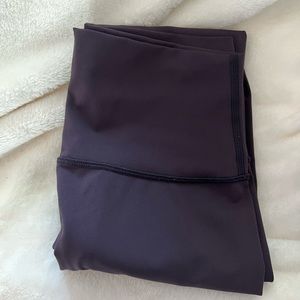 Purple lulu leggings